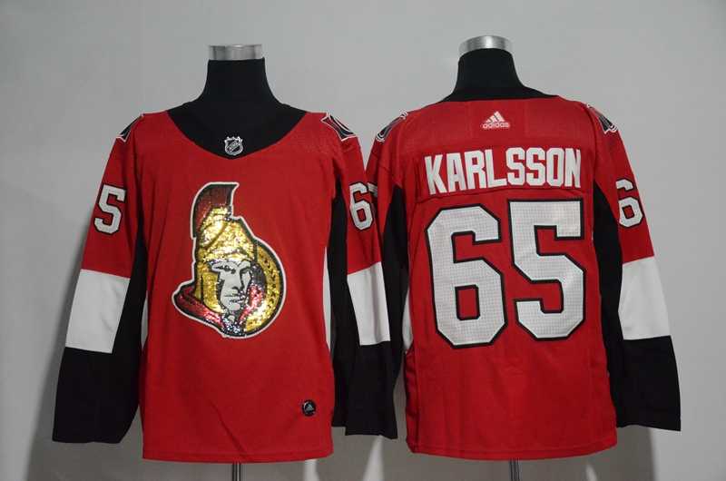 Senators 65 Erik Karlsson Red Glittery Edition Adidas Jersey,We sell and wholesale Senators 65 Erik Karlsson Red Glittery Edition Adidas Jersey on line form chian!
